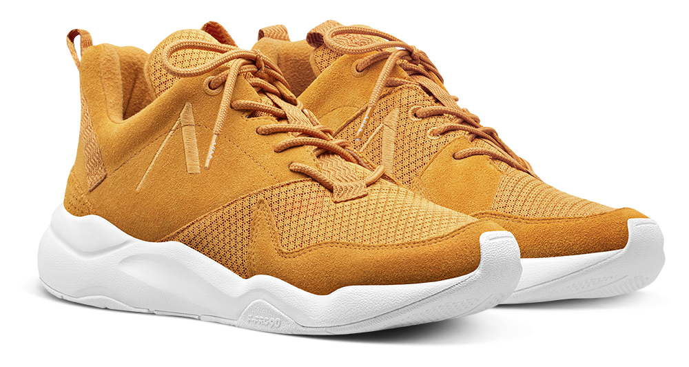 ARKK Collection Asymtrix Suede 3.0 F-PRO90 | Mustard | Men Asymtrix